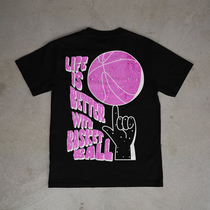 PYOW “Life Is Better With Basketball” Tee