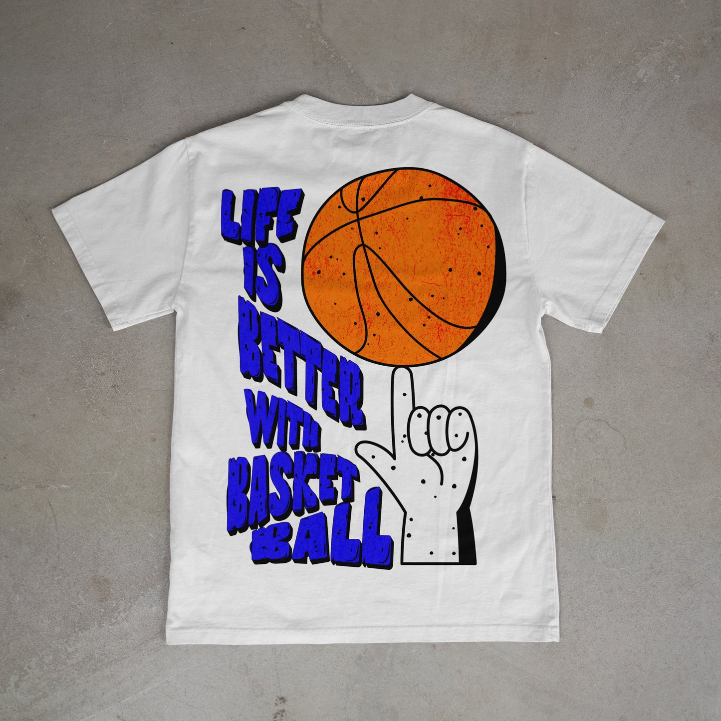 PYOW “Life Is Better With Basketball” Tee