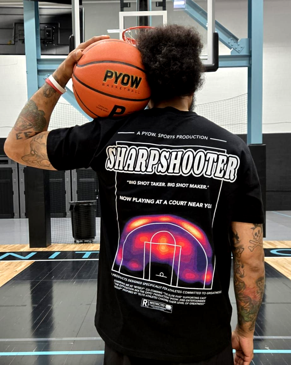 PYOW Basketball with "Sharpshooter" Tee