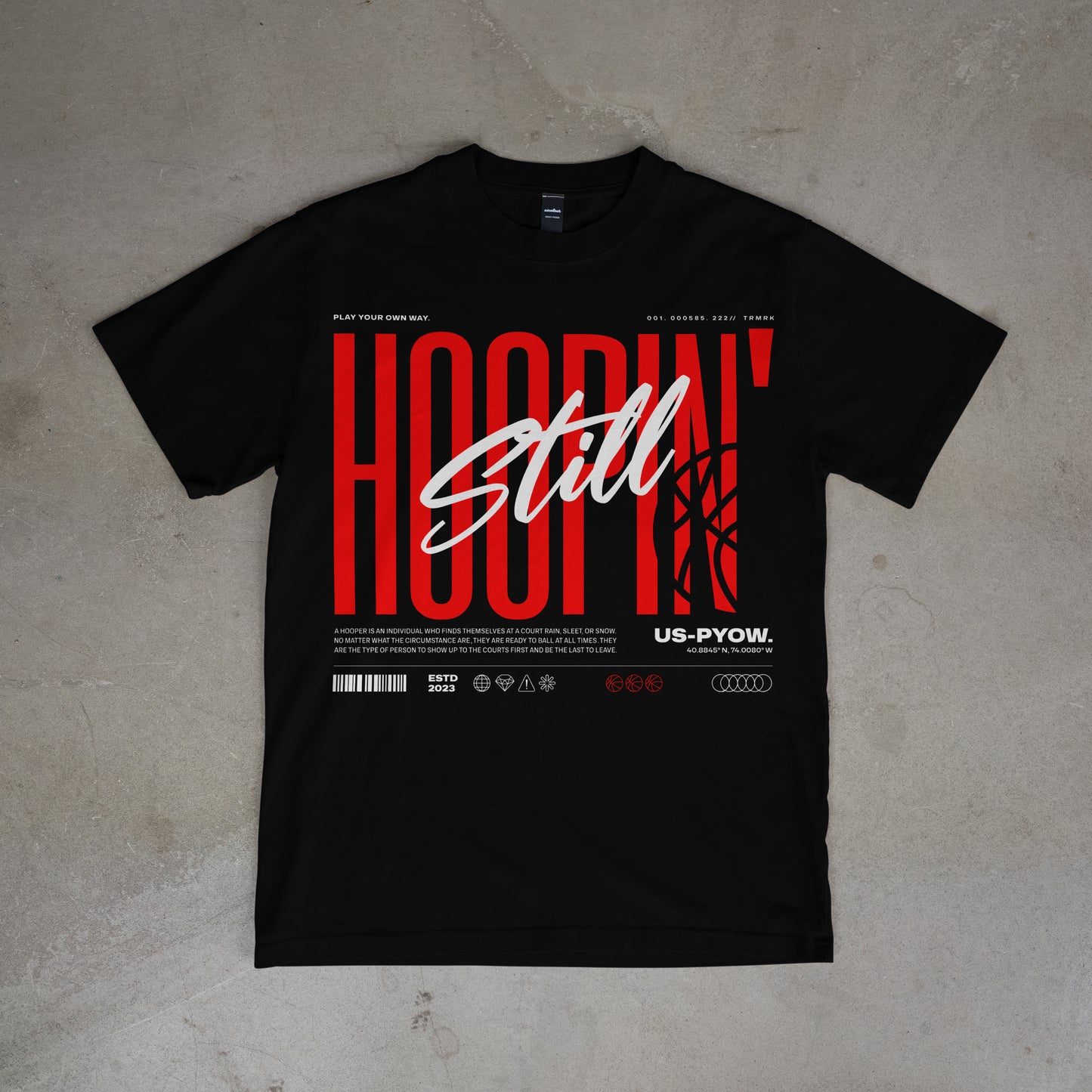 PYOW "Still Hoopin'" Tee